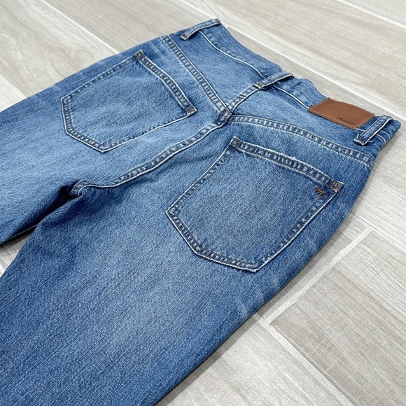 Madewell Rigid High-Rise Skinny The Perfect Vintage Denim Blue Jeans Size 26P - Picture 8 of 15